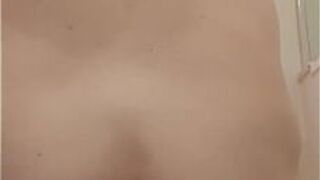 Dilating my hole with a thick dildo - porn video