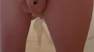 Using a dildo in my tight pussy - porn video