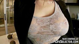 Luxury estate agent fucking all clients - porn video