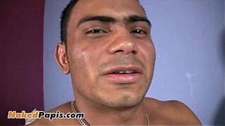 Naked latino man with big dick - porn video