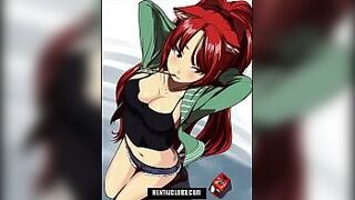 sexy anime girls hentai slideshow nude - porn video