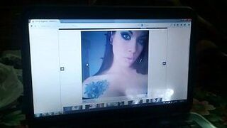 my cum for beautiful Eva - porn video