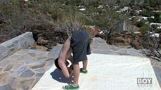 Jesse Bends Over Backward - porn video
