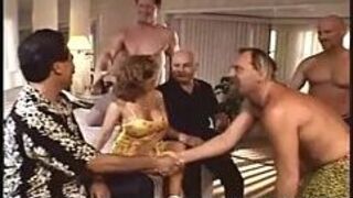 Mature Slut Wife Goes For Three Cocks - porn video