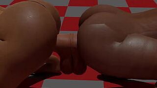 lisa and her friend playtime fucking dildo together - porn video