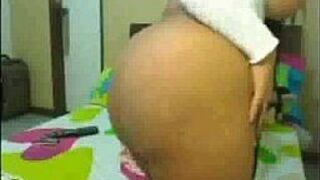 Big boob girl plays on webcam - porn video