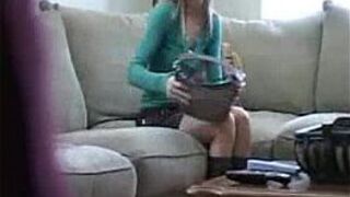 Chick Busted On Hidden Cam - porn video