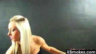 Giga Titty Smoking Fetish Gal Fucked - porn video