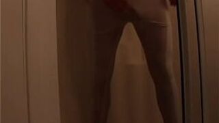 Me pissing my long johns - porn video